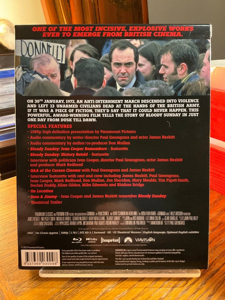 Bloody Sunday (Limited Edition, Region Free) w/SLIP USED