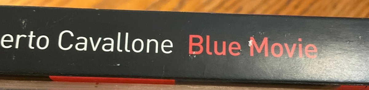 Blue Movie (DVD) w/SLIP USED *SEE NOTE*