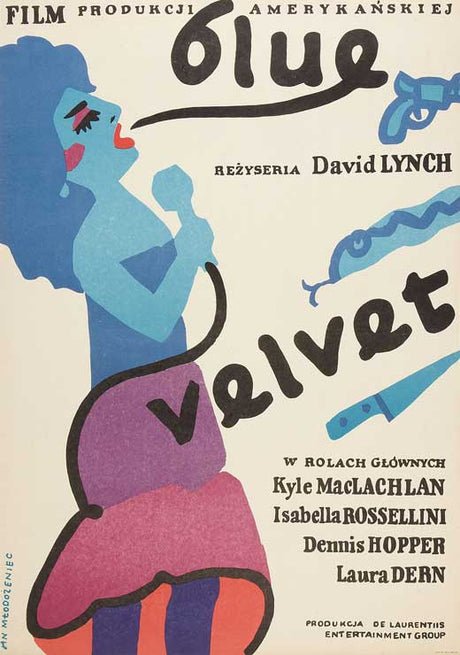 Blue Velvet Polish Poster 11x17