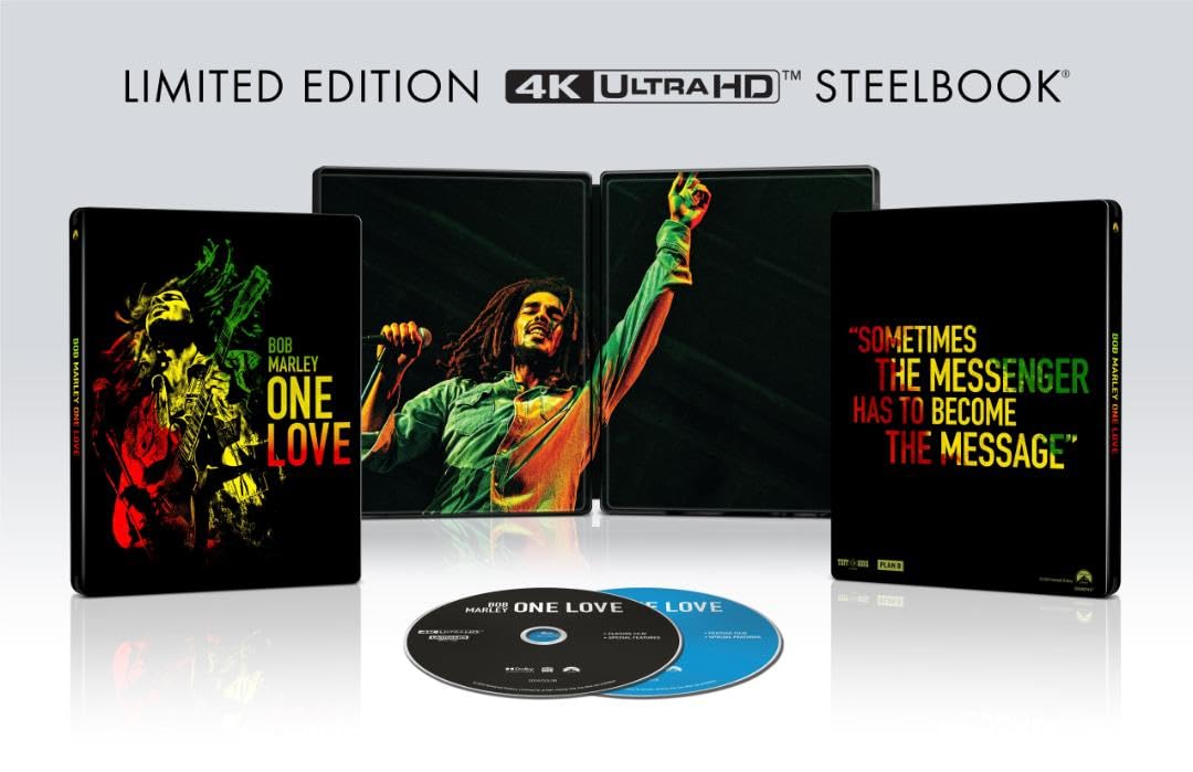 Bob Marley: One Love (4K UHD, Limited Edition Steelbook)