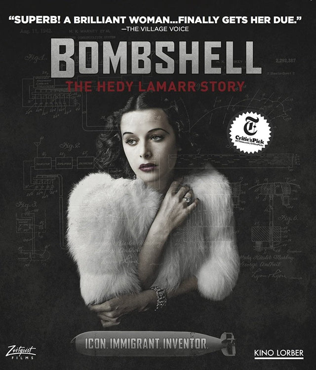 Bombshell: The Hedy Lamarr Story - New Blu - Ray
