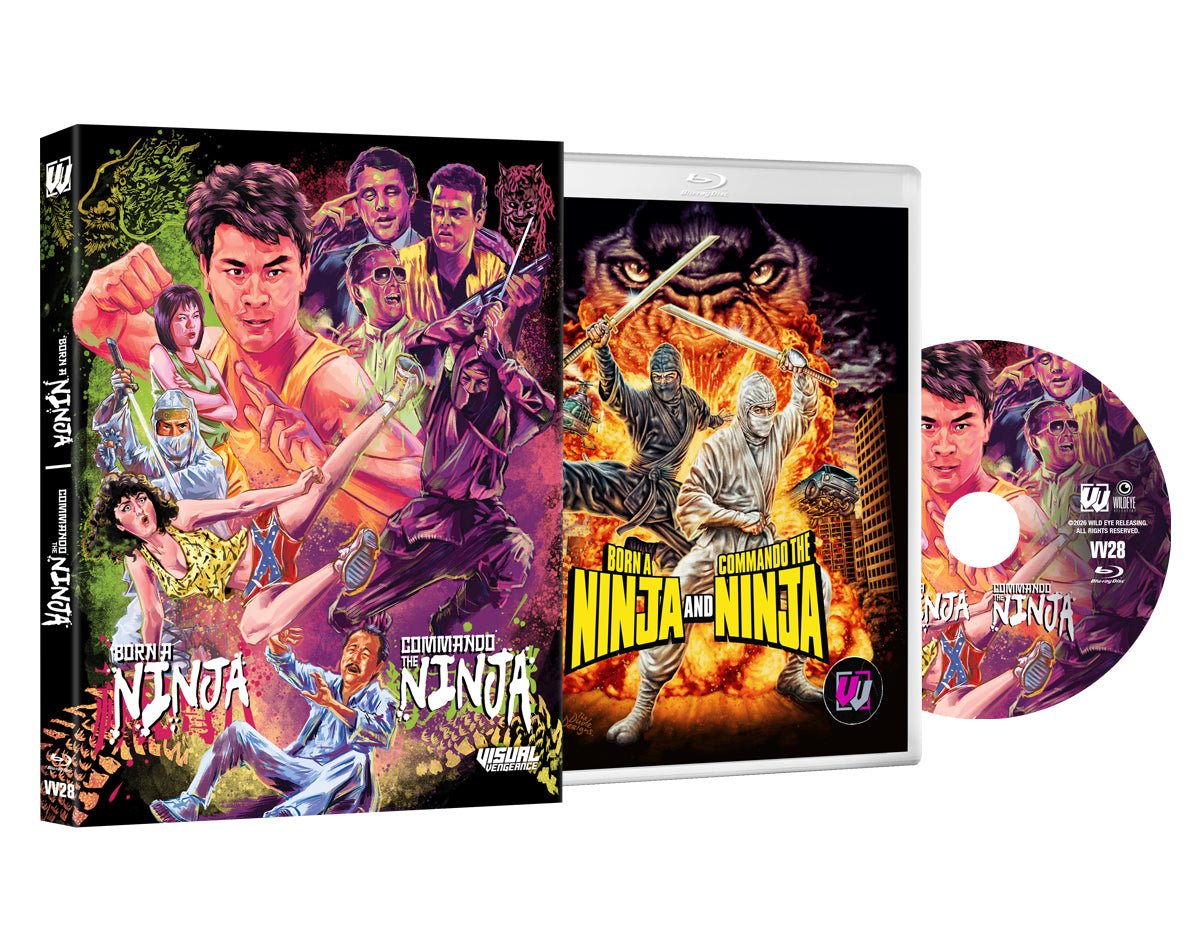 Born a Ninja / Commando the Ninja (Collector's Edition) w/SLIP