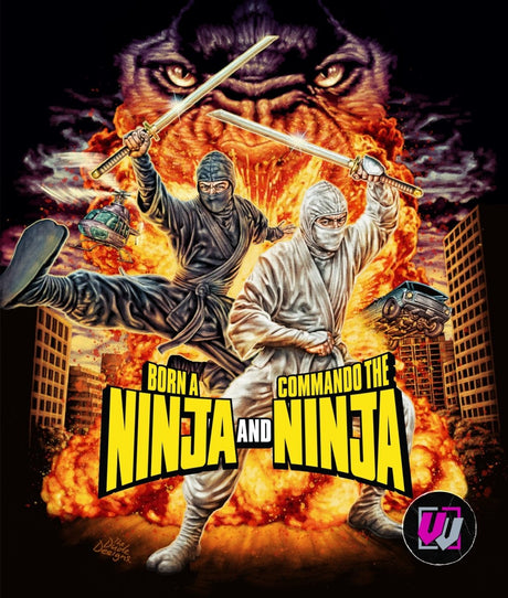 Born a Ninja / Commando the Ninja (Collector's Edition) w/SLIP