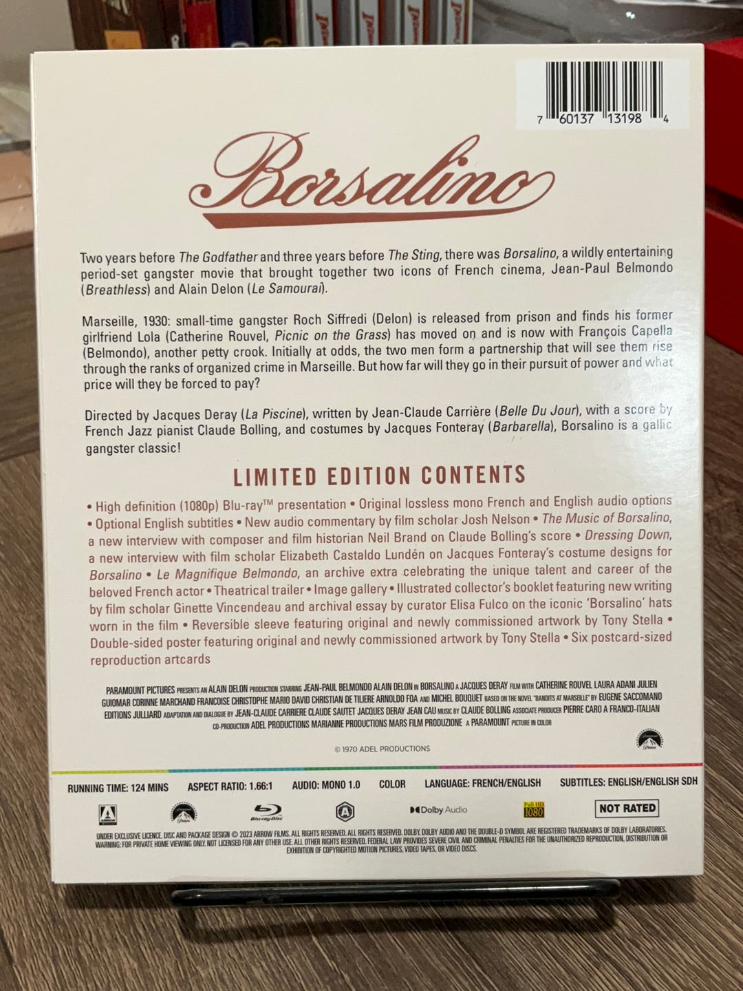 Borsalino Limited Edition W/SLIP USED