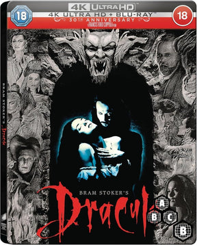Bram Stoker's Dracula (4K UHD, UK Limited Edition Steelbook, Region Free/B) - New 4K UHD