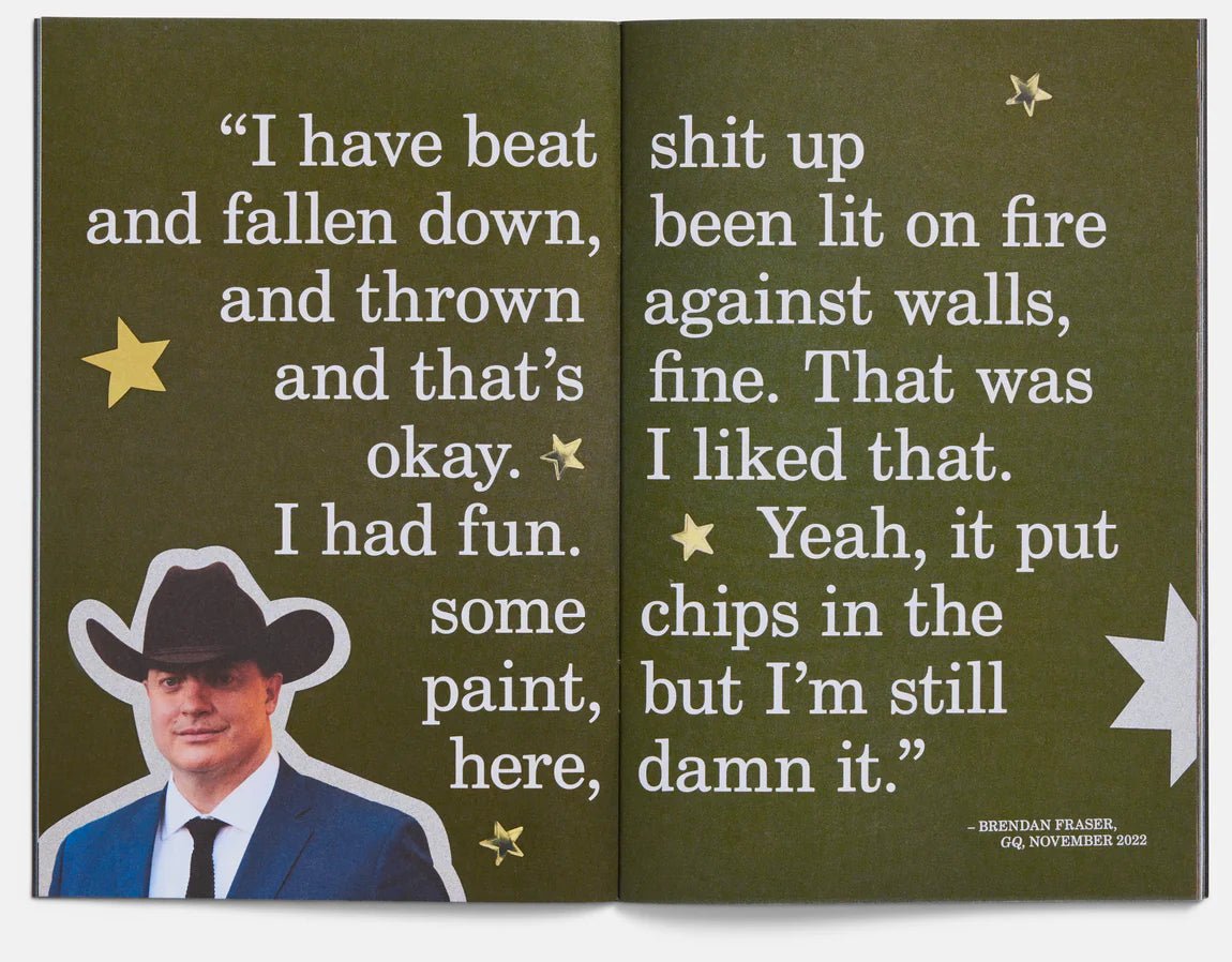 Brendan Fraser Zine (A24 Issue 20) - Books