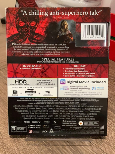 Brightburn 4K UHD W/SLIP USED - Used 4K UHD