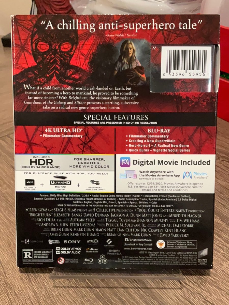 Brightburn 4K UHD W/SLIP USED