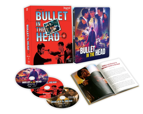 Bullet in the Head (4K UHD, Imprint Limited Steelbook + Hardbox Edition, Region Free)