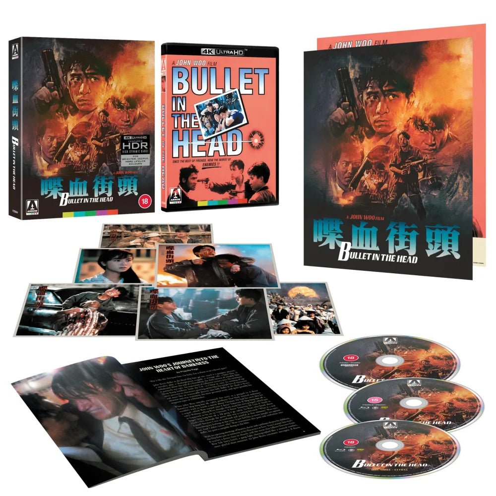 Bullet in the Head (Arrow UK, 4K UHD, Limited Edition, Region Free/B) - New 4K UHD