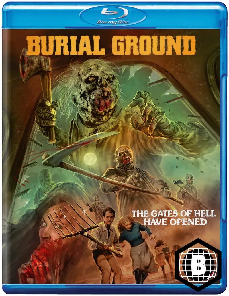 Burial Ground (Blu - Ray, Region B) - New Blu - Ray