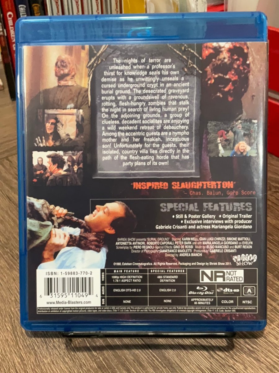 Burial Ground: Nights of Terror USED