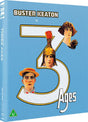 Buster Keaton: Three Ages (Limited Edition, Region B) w/SLIP - New Blu - Ray