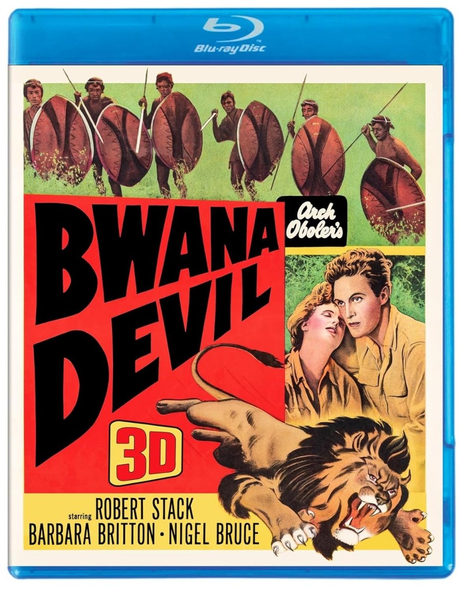 Bwana Devil (3 - D) w/SLIP - New Blu - Ray