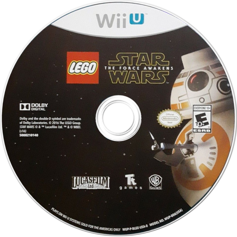 LEGO Star Wars The Force Awakens Nintendo Wii-U LOOSE