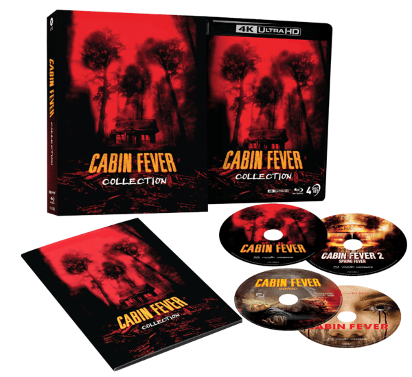 Cabin Fever Collection (4K UHD/Blu-ray, Limited Edition Lenticular Hardcase, Region Free)