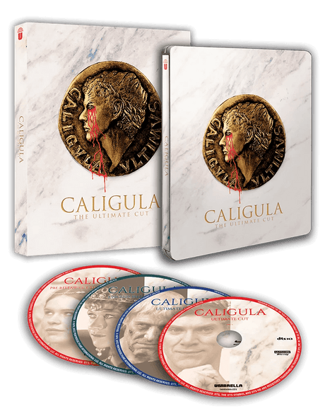 Caligula: The Ultimate Cut (4K UHD, Umbrella LE Steelbook, Region Free) - New 4K UHD
