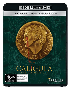 Caligula: The Ultimate Cut (4K UHD, Umbrella, Region Free) w/SLIP USED
