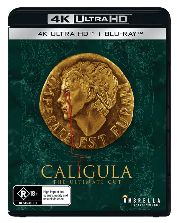 Caligula: The Ultimate Cut (4K UHD, Umbrella, Region Free) w/SLIP USED
