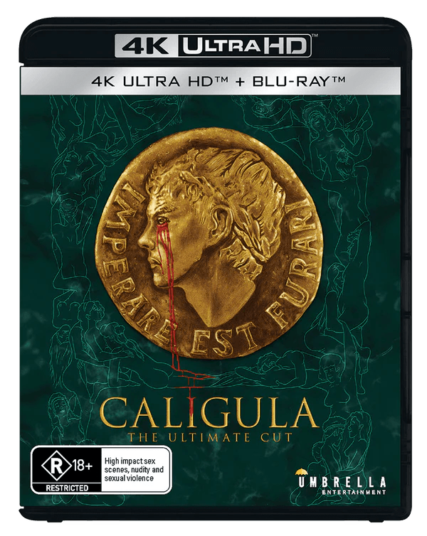 Caligula: The Ultimate Cut (4K UHD, Umbrella, Region Free) - New 4K UHD
