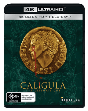 Caligula: The Ultimate Cut (4K UHD, Umbrella, Region Free) - New 4K UHD