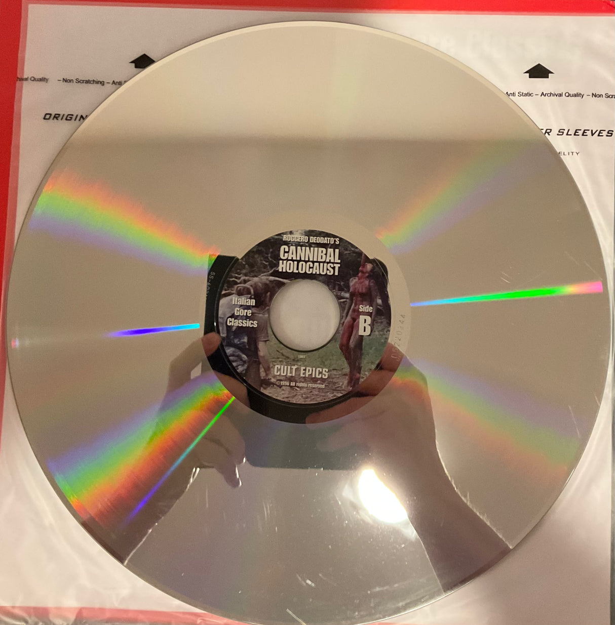 Cannibal Holocaust Laserdisc