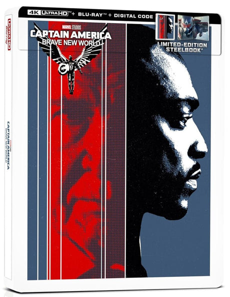 Captain America: Brave New World (4K UHD, Limited Edition Steelbook) - New 4K UHD