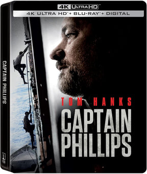 Captain Phillips (4K UHD, Limited Edition Steelbook) - New 4K UHD