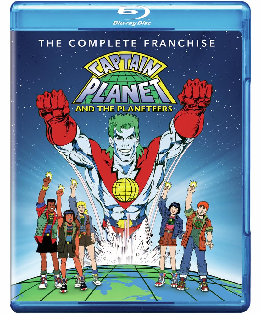 Captain Planet and the Planeteers: The Complete Franchise - New Blu - Ray