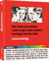 Carnal Knowledge (4K UHD, Limited Edition, Region Free) USED