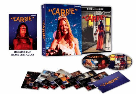 Carrie (4K UHD, Limited Lenticular Edition, Region Free) - New 4K UHD
