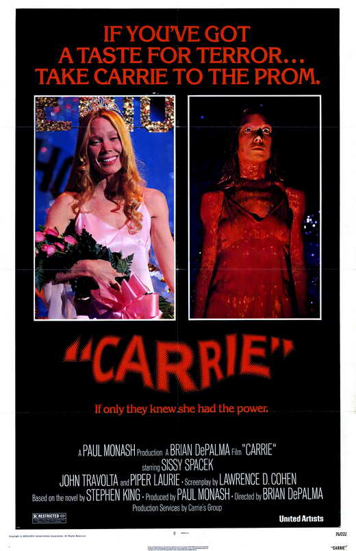 Carrie Poster 11x17 - Posters/Stickers/Art