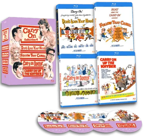 Carry On... Film Collection 4 (Region Free)