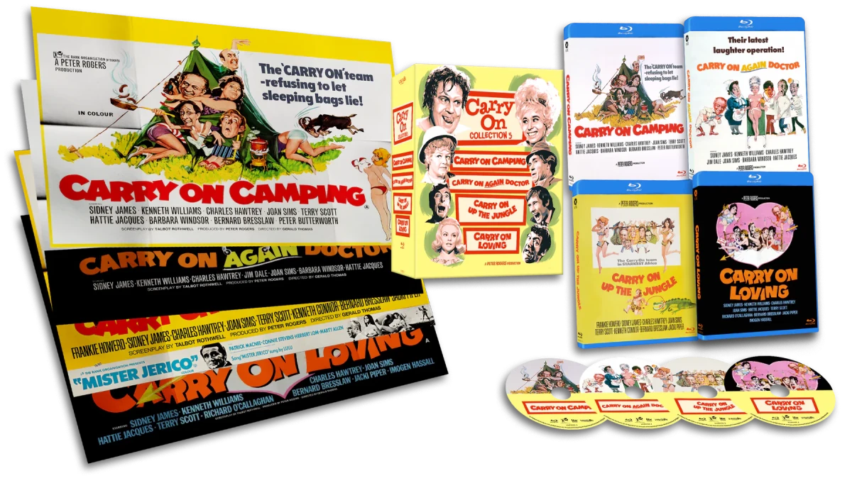 Carry On... Film Collection 5 (Limited Edition, Region Free)