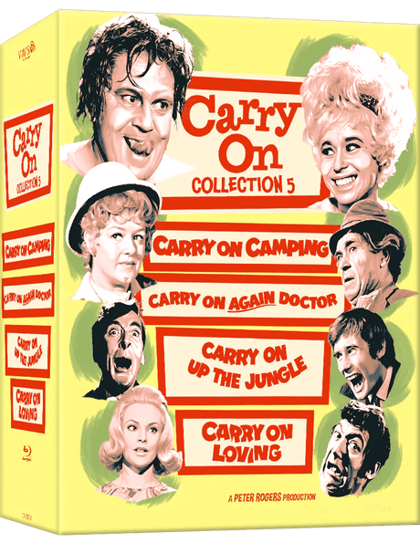 Carry On... Film Collection 5 (Limited Edition, Region Free)