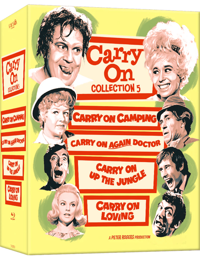 Carry On... Film Collection 5 (Limited Edition, Region Free)