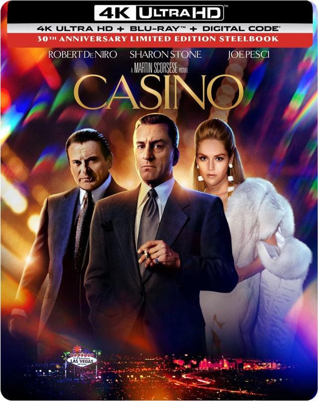 Casino (30th Anniversary Edition, 4K UHD, Steelbook) - New 4K UHD