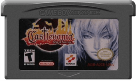 Castlevania Aria of Sorrow Gameboy Advance LOOSE - Video Games - Nintendo GBA