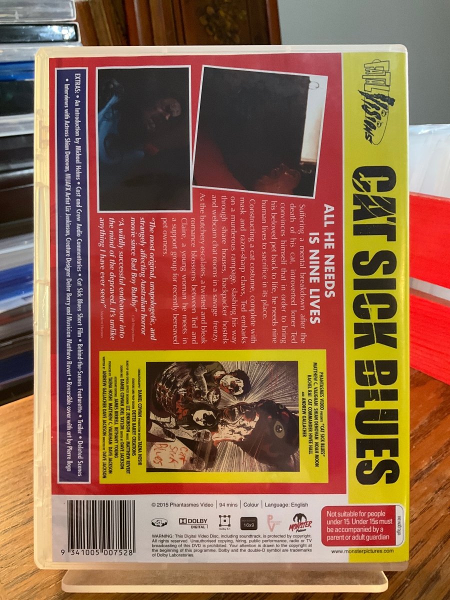 Cat Sick Blues (REGION 4) DVD USED