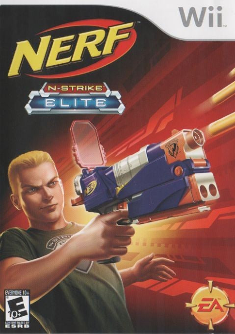 NERF N-Strike Elite Nintendo Wii USED