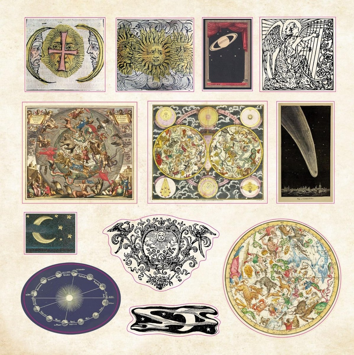 Celestial Wonder - A Cosmic Sticker Book - Books