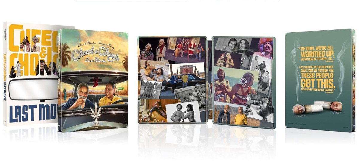 Cheech & Chong's Last Movie (4K UHD, Steelbook) w/SLIP – Orbit DVD