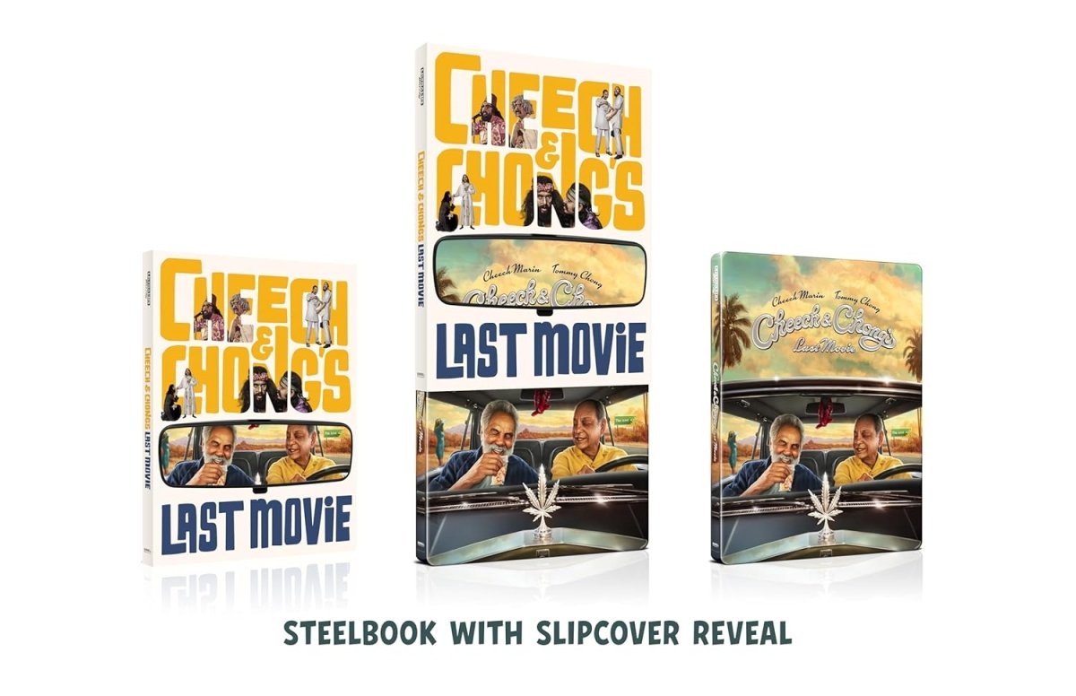 Cheech & Chong's Last Movie (4K UHD, Steelbook) w/SLIP – Orbit DVD