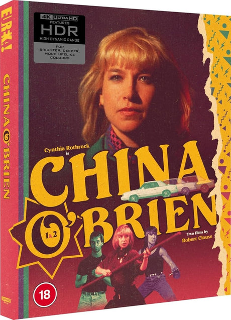 China O'Brien 1 & 2 (4K UHD, Eureka Limited Edition, Region Free/B) w/SLIP - New 4K UHD