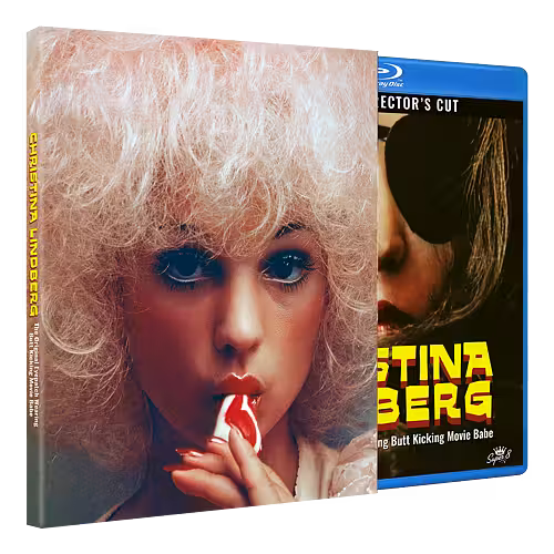 Christina Lindberg: The Original Eye Patch Wearing Butt Kicking Movie Babe (Klubb Super 8, Region Free) w/SLIP