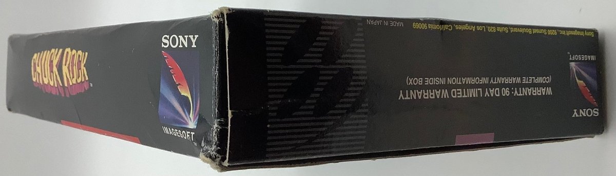 Chuck Rock [NO MANUAL] Super Nintendo USED - Video Games - Nintendo SNES