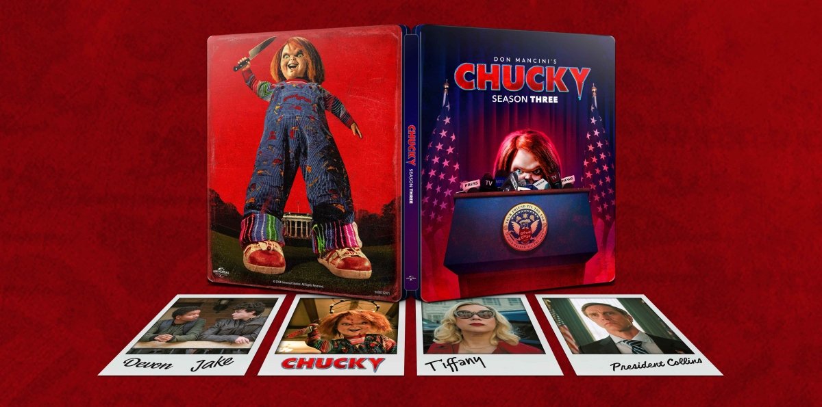 Chucky: Season 3 (Limited Edition Steelbook, Region Free) - New Blu - Ray