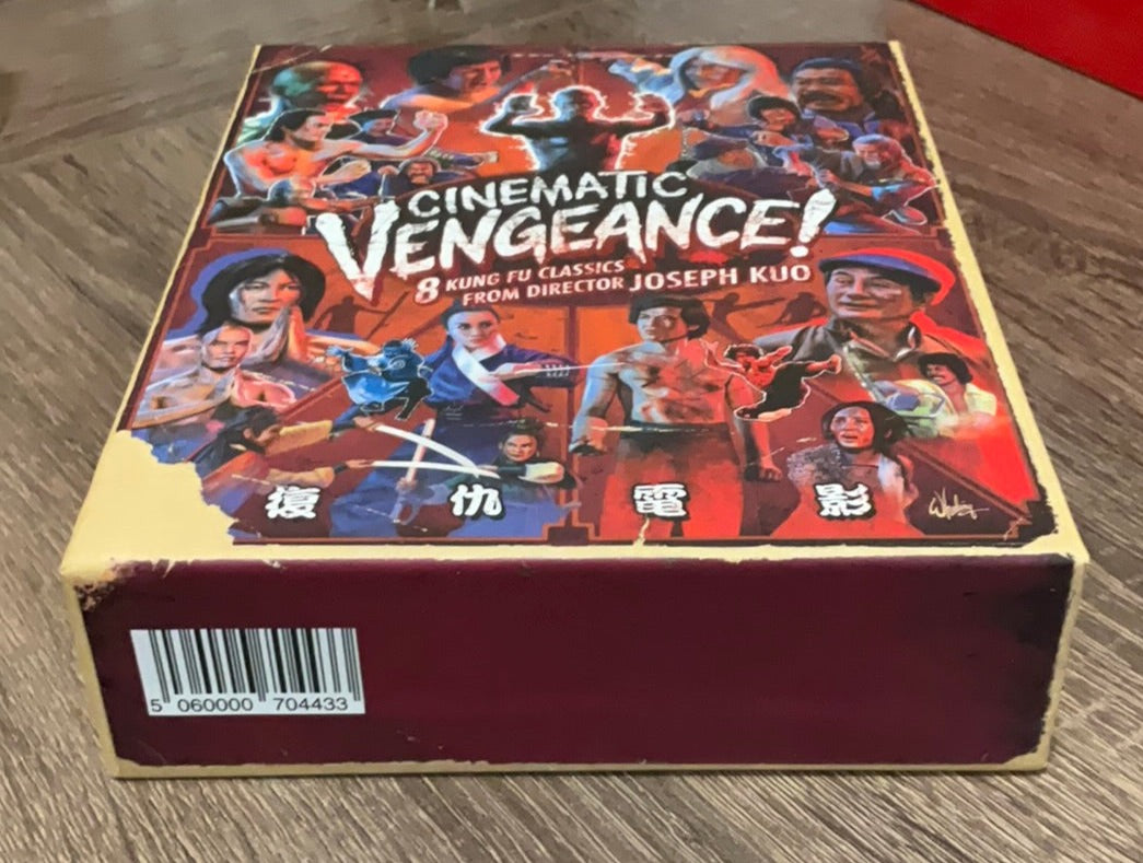 CINEMATIC VENGEANCE! 8 KUNG FU CLASSICS FROM DIRECTOR JOSEPH KUO (REGION B) USED