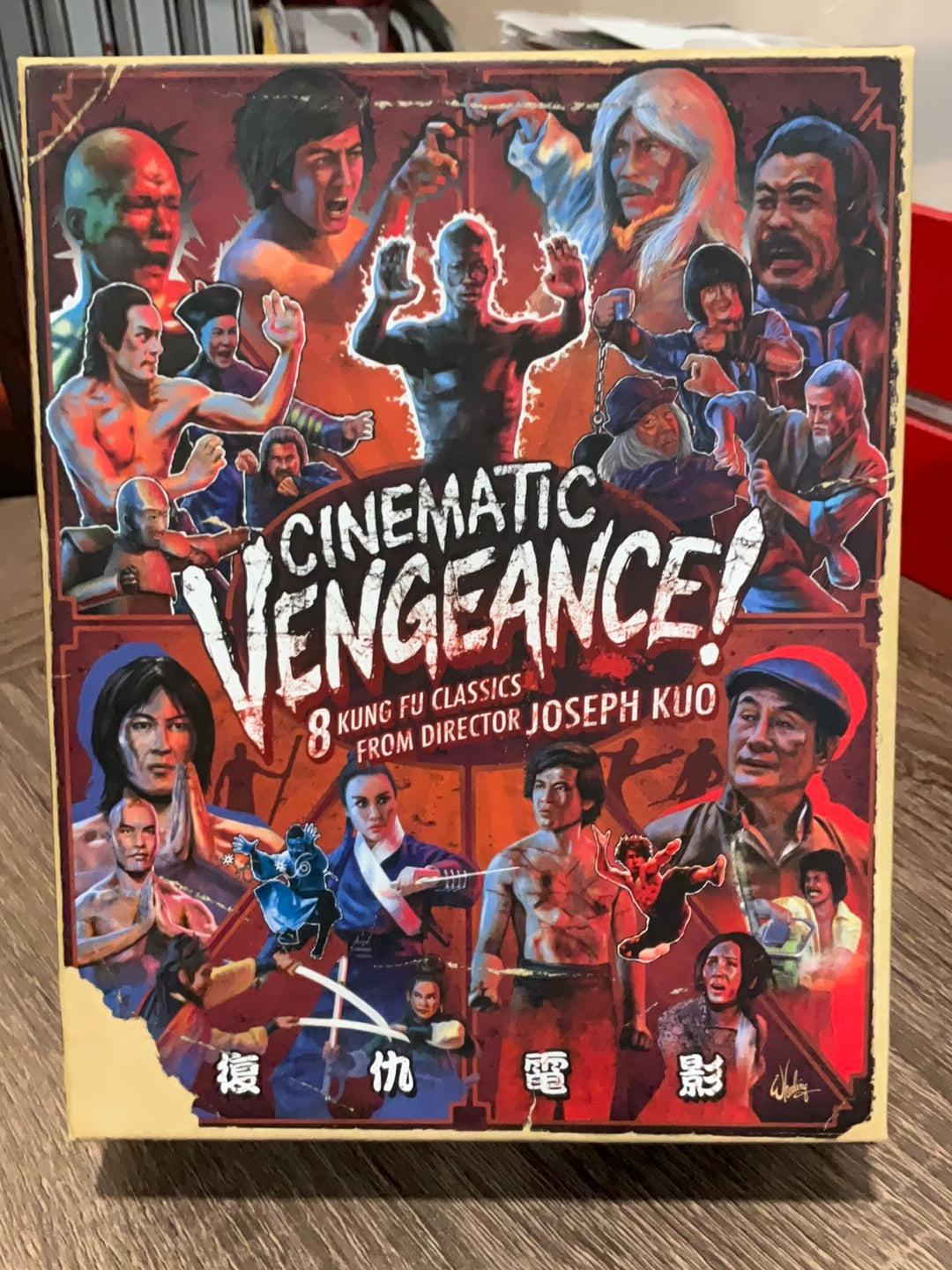CINEMATIC VENGEANCE! 8 KUNG FU CLASSICS FROM DIRECTOR JOSEPH KUO (REGION B) USED