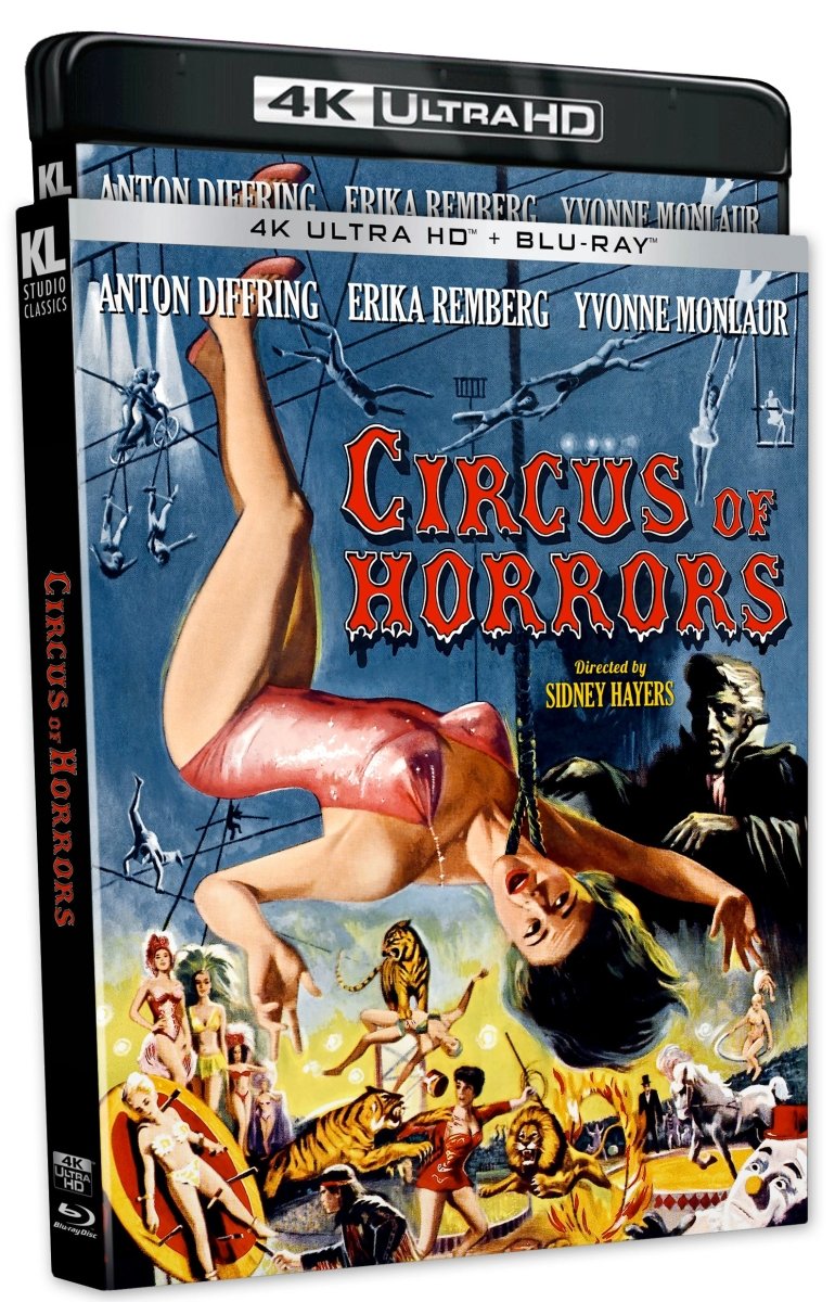 Circus of Horrors (4K UHD) w/SLIP - New 4K UHD